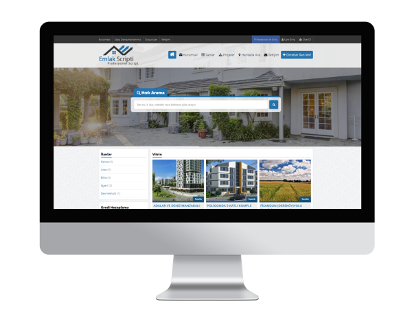 Emlak V2 Web Sitesi