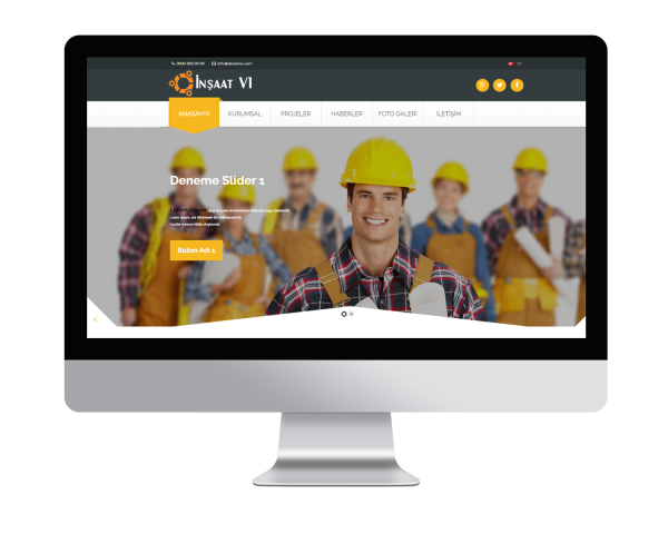 İnşaat V1 Web Sitesi