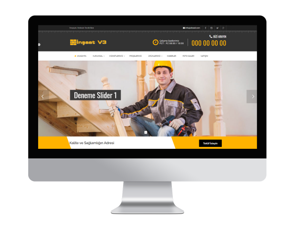 İnşaat V3 Web Sitesi