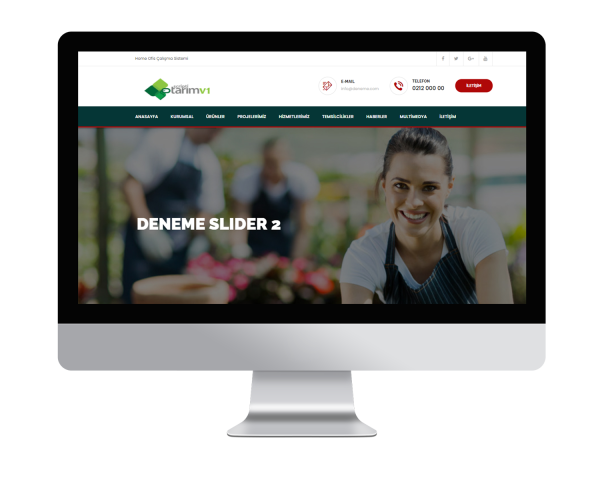 Tarim Makinaları ve Tarım V1 Web Sitesi