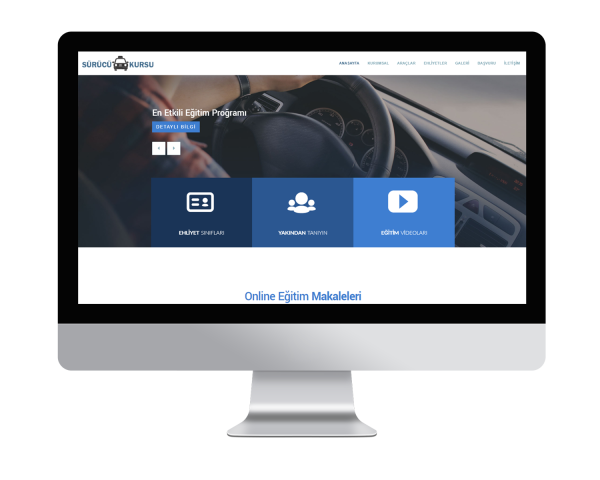 Sürücü Kursu V1Web Sitesi