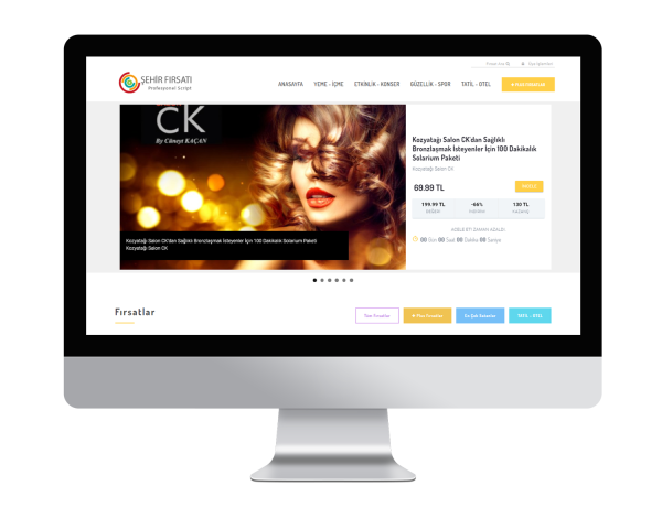 Şehir Fırsatları Web Sitesi