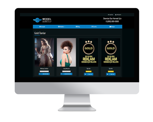 Model İlan V1 Web Sitesi