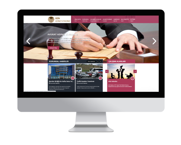 Hukuk & Avukatlık V1 Web Sitesi