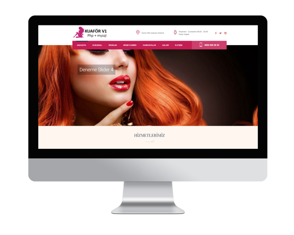 Güzellik / Spa Salonu Web Sitesi