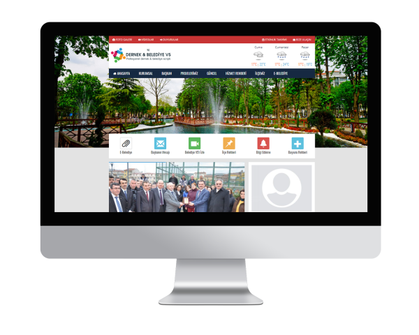 Dernek & Belediye V5 Web Sitesi