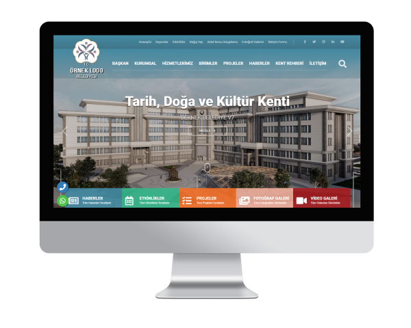 Dernek & Belediye & Vakıf V7 (Sınırsız Dil) Web Sitesi