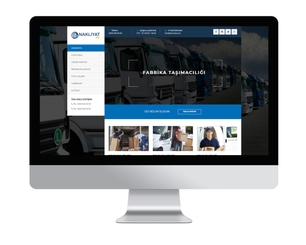Nakliyat V2 Web Sitesi