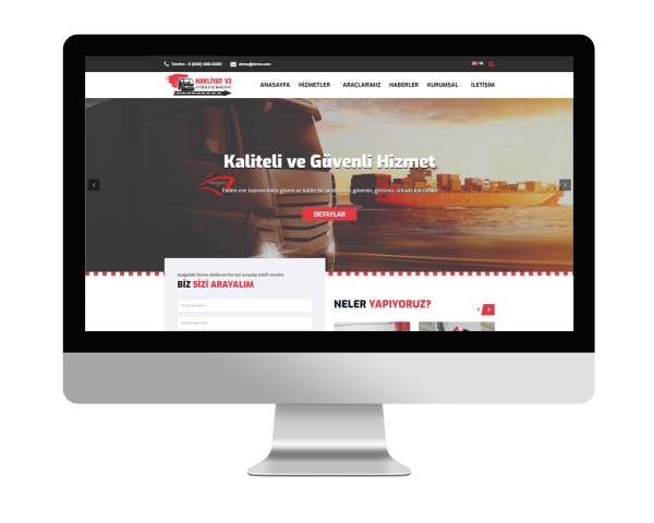 Nakliyat V3 Web Sitesi
