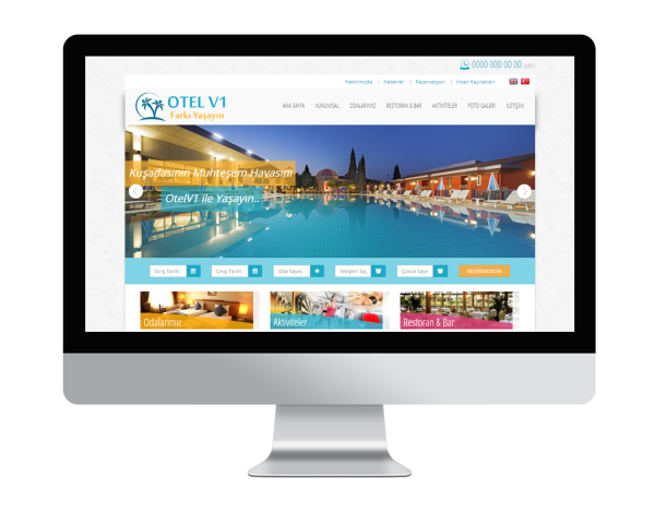 Otel V1 Web Sitesi