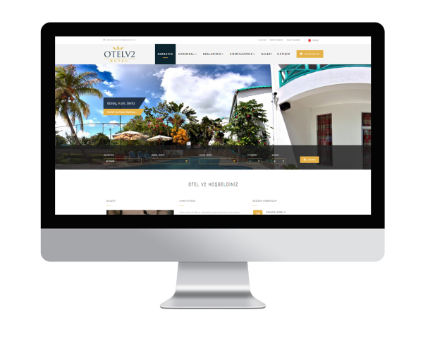 Otel V2 Web Sitesi