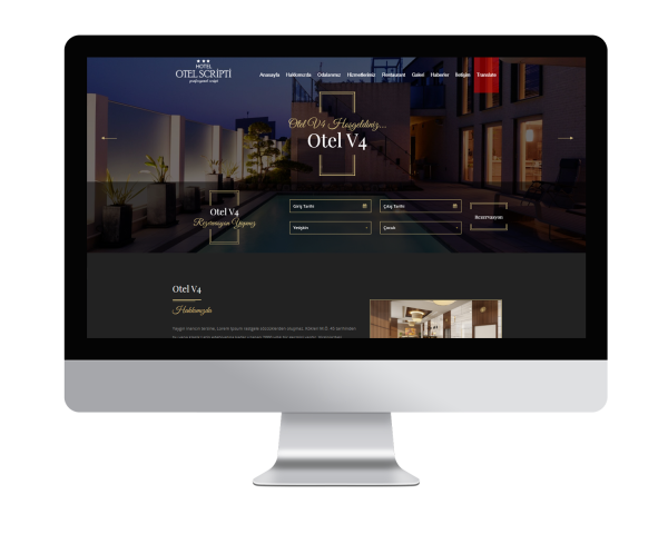 Otel V4 Web Sitesi