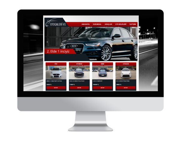 Otogaleri V1 Web Sitesi